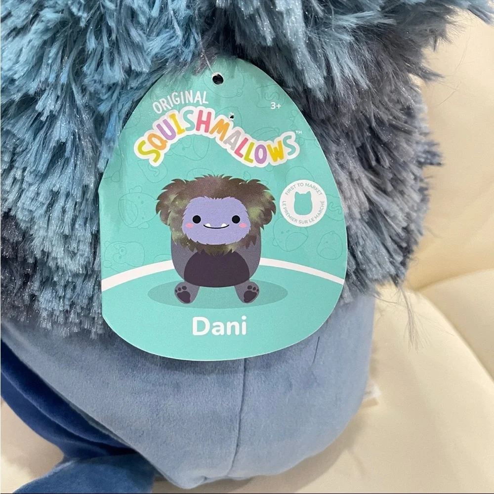 Squishmallows Dani the‎ Bigfoot Blue 11 inch Plush S11 #1957 First to Market NWT
